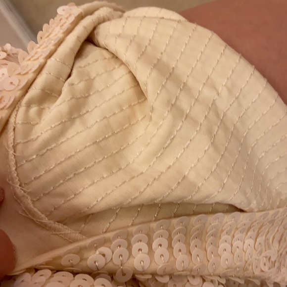 COS ivory sequin dress. Xs - Picture 8 of 15